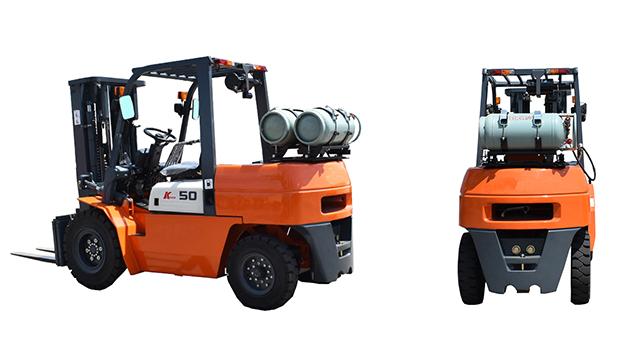 CPY50 gasoline/LPG forklift