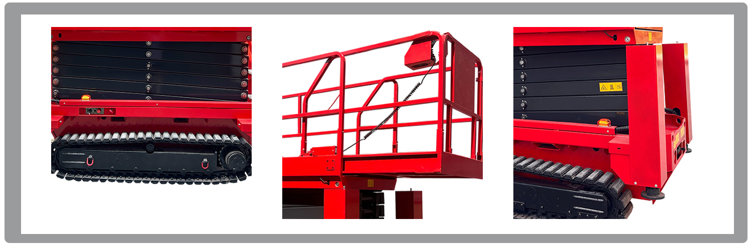 Detalle aplicación oruga