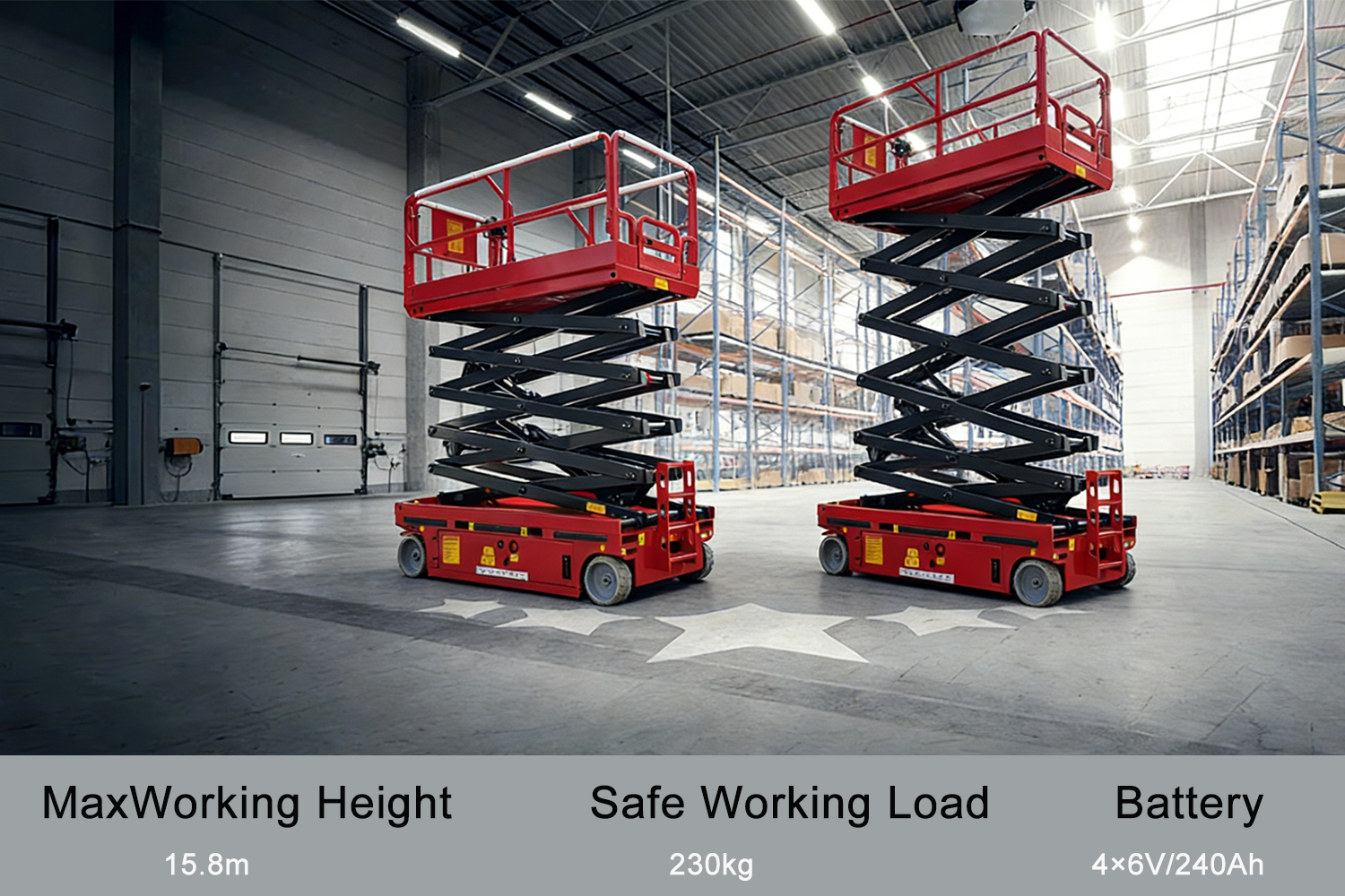 Plataforma tijera eléctrica MYZG ZG-ZX14