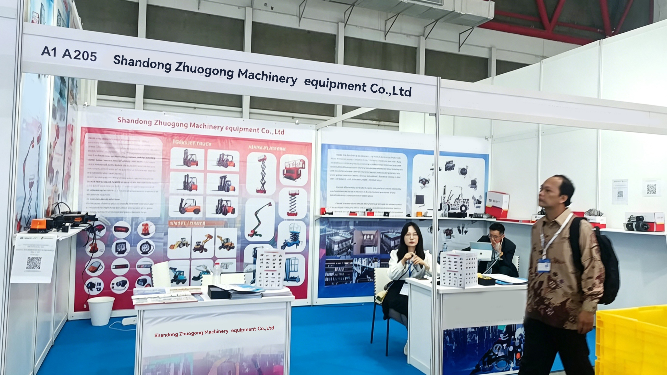 Выставочный стенд Shandong Zhuogong Machinery на IIW 2026