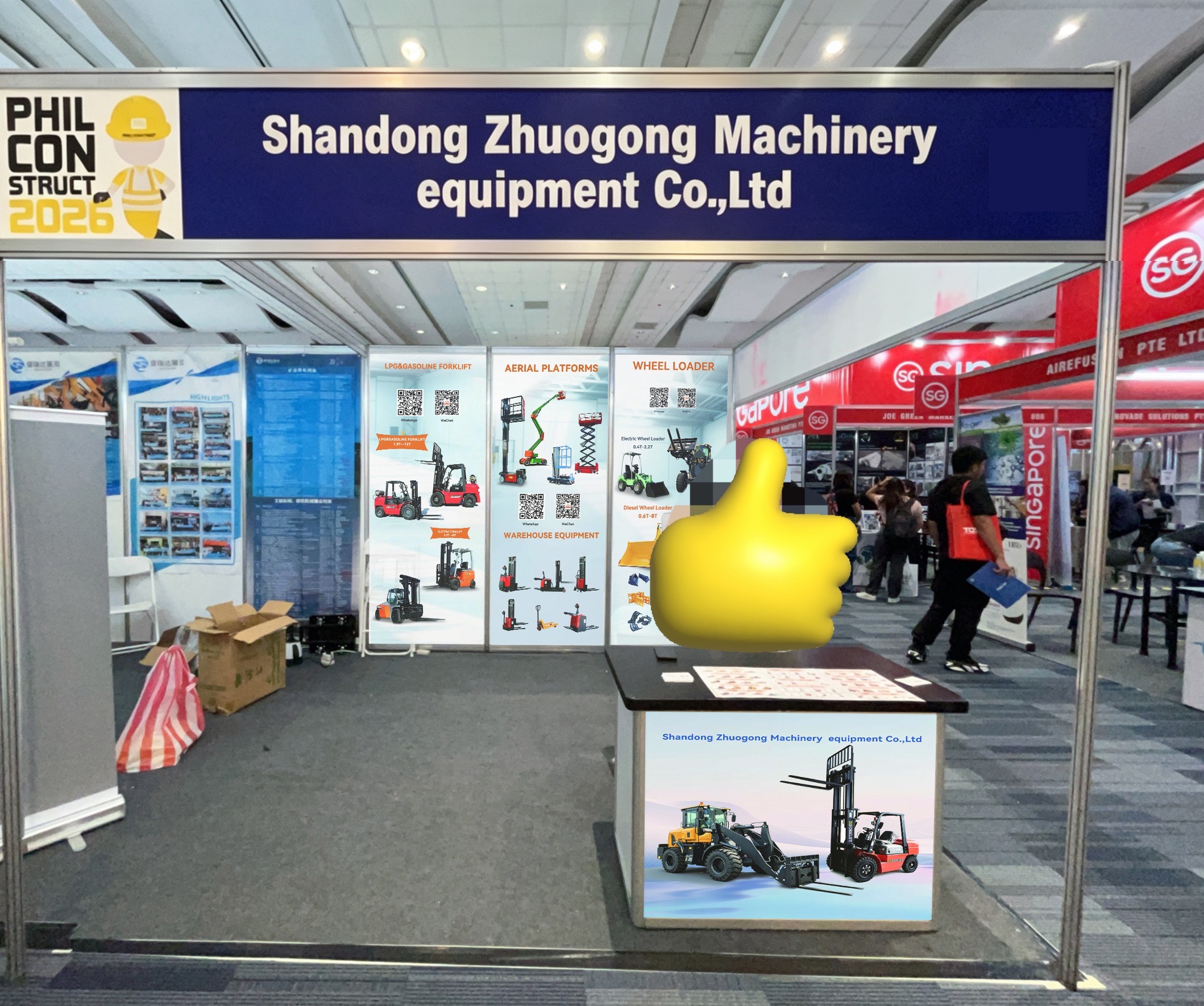 What Buyers Asked at PHILCONSTRUCT 2026: ZGFORKLIFT / MYZG Construction Machinery Solutions