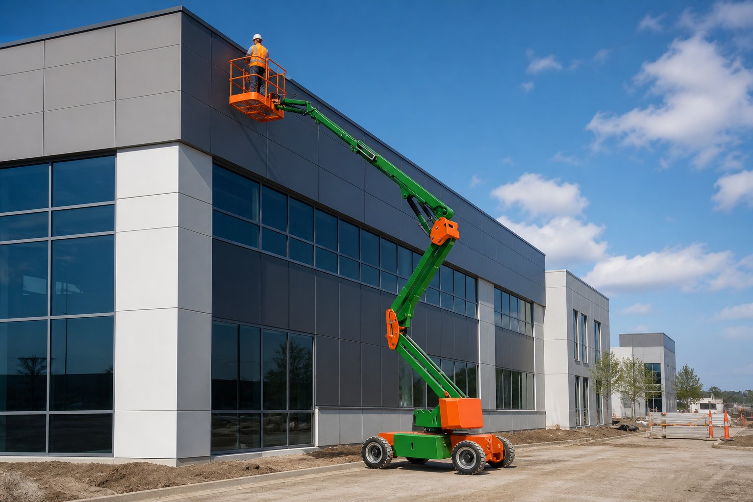 How to Choose an Articulating Boom Lift for Working Height and Outreach?