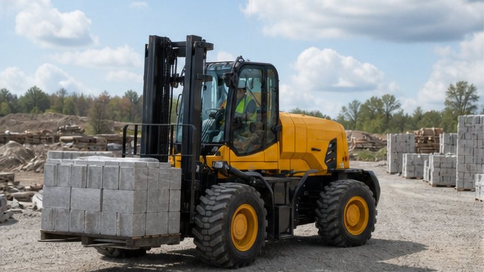How Much Rough Terrain Forklift Capacity Do You Need on Uneven Ground?