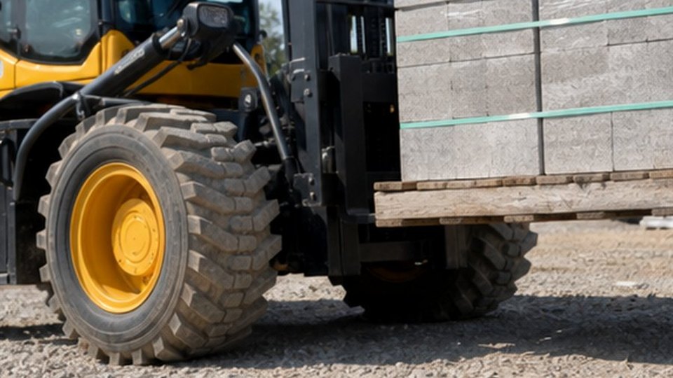 What Tire, Mast and Ground Clearance Options Matter for a Rough Terrain Forklift?