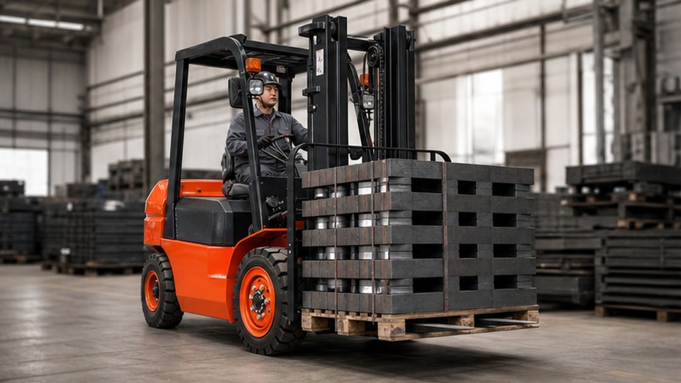 How Does Mast Height Affect CPC35 Diesel Forklift Residual Capacity?