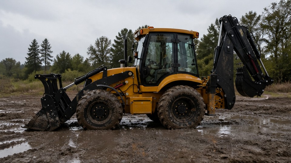 Does a Backhoe Loader Need 4WD? Tire, Traction and Stabilizer Questions