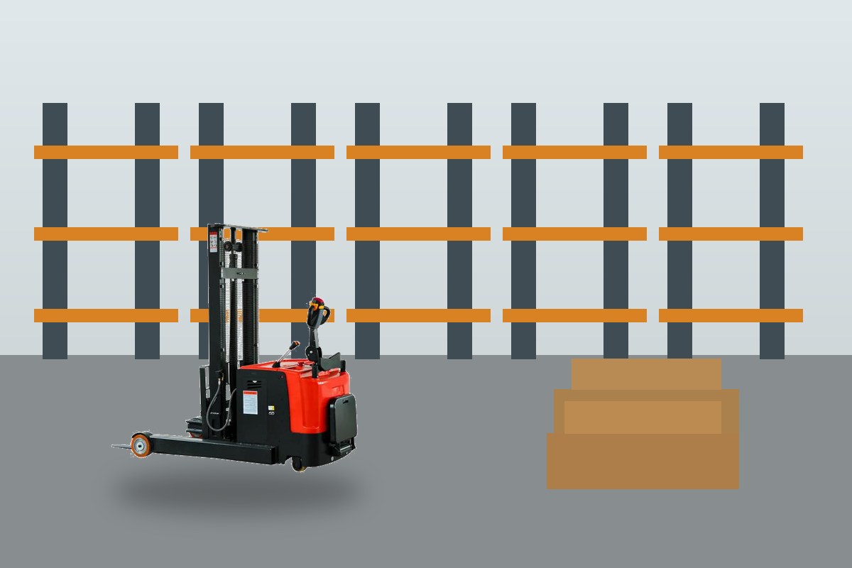Pallet Stacker Buyer Question: Lift Height, Capacity and Aisle Width