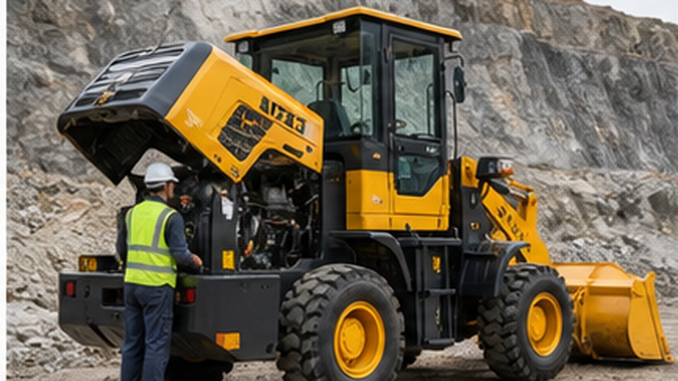 Why Does a Diesel Wheel Loader Hydraulic System Overheat in Hot, Dusty Work?