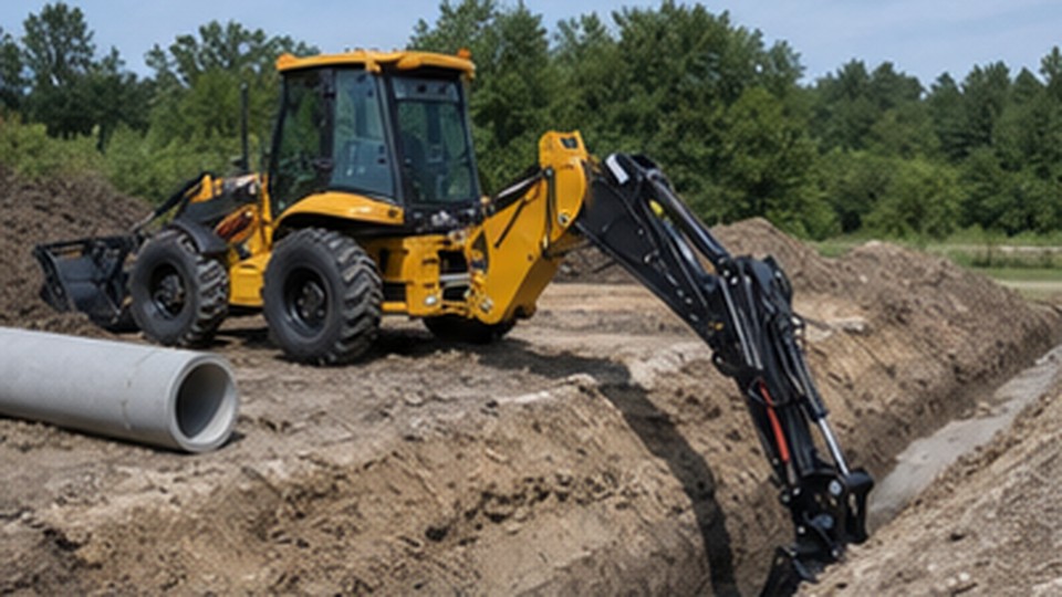 Backhoe Loader Buyer Question: Is Digging Depth or Reach More Important for Drainage Work?