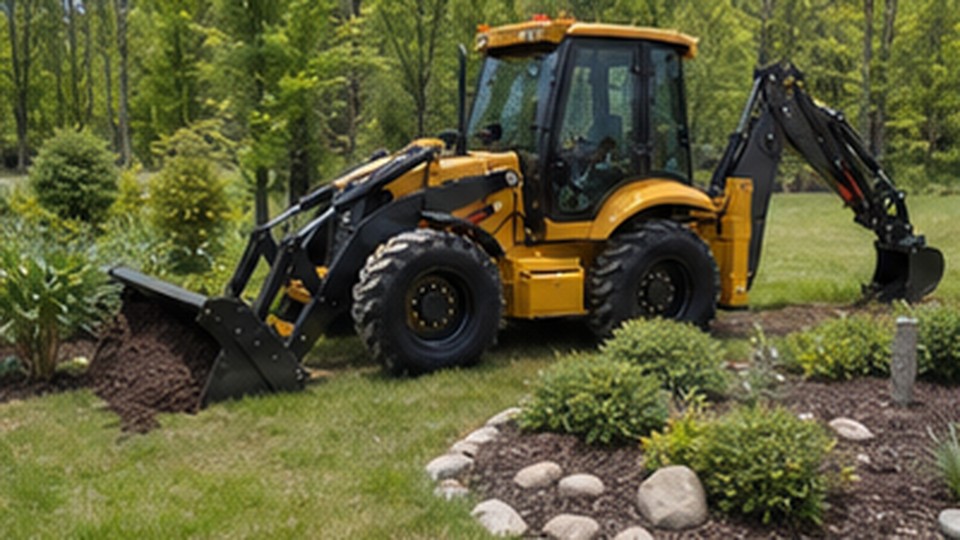 Backhoe Loader Case: Replacing an Excavator and Loader on a Small Utility Site