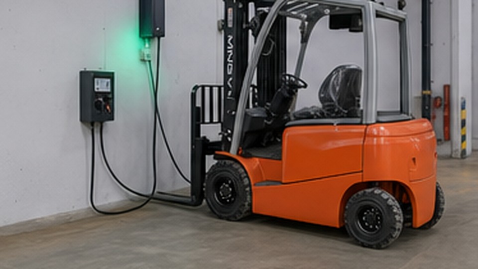 Lithium Forklift Case: Reducing Noise and Downtime in a Busy Distribution Center