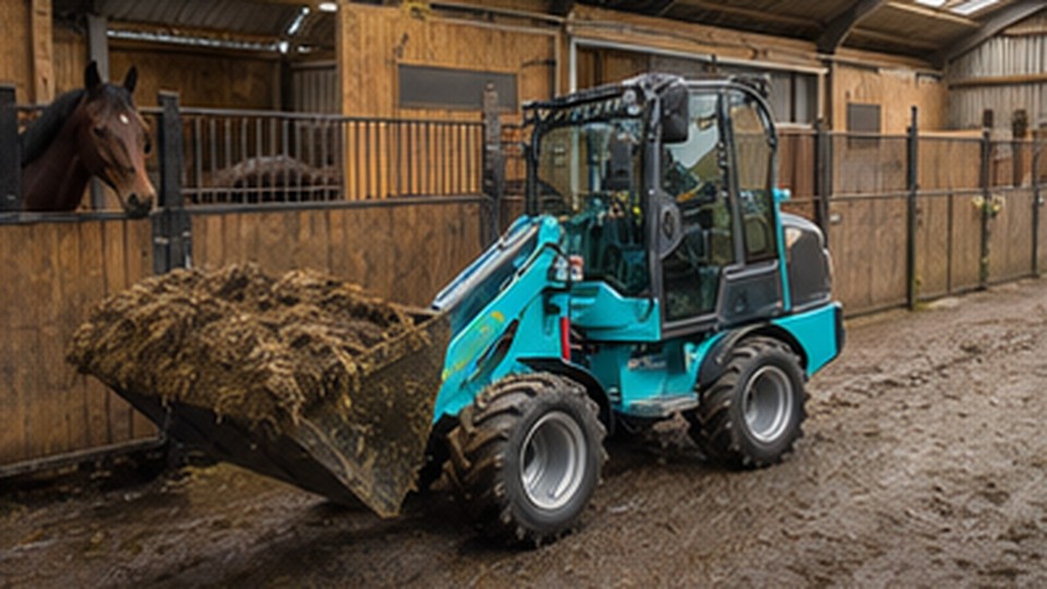 How Much Turning Space Does a Euro Compact Loader Need in a Barn or Yard?