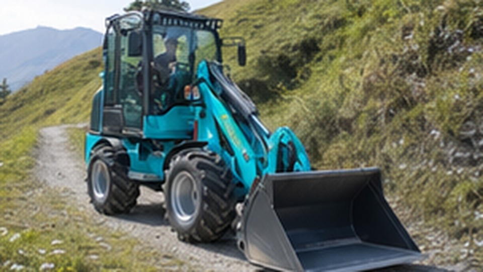 Euro Loader Case: Handling Materials Through Narrow Vineyard Rows