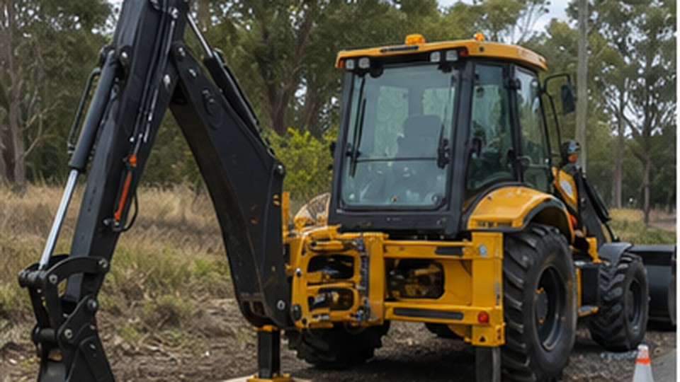 How Large Should Backhoe Loader Stabilizer Pads Be on Soft Ground?