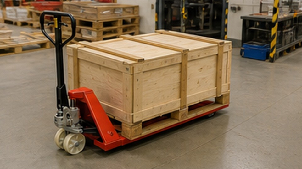 Can a Manual Pallet Truck Be Used Safely on a Warehouse Ramp?