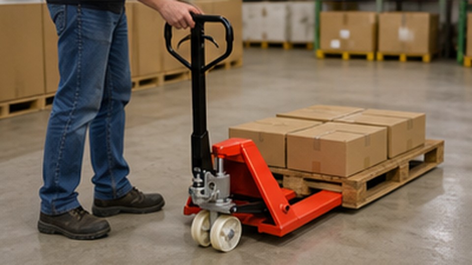 How Many Pump Strokes Should a Hand Pallet Truck Need to Lift a Load?