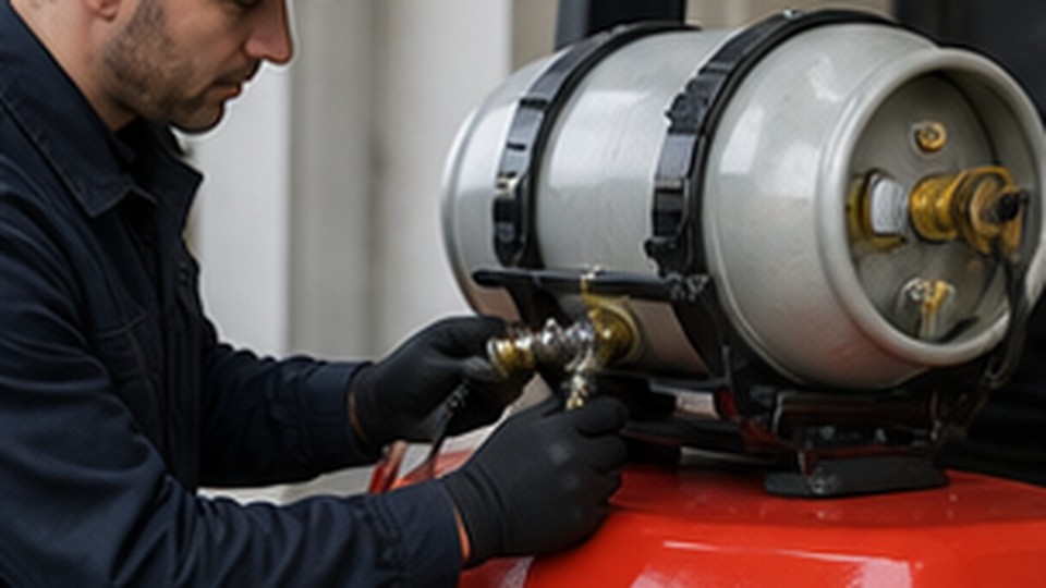 How Should Buyers Check an LPG Forklift Cylinder Connection for Leaks?