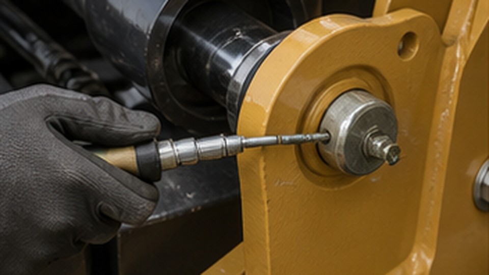 How Often Should Backhoe Loader Pivot Pins Be Greased on Dusty Jobs?