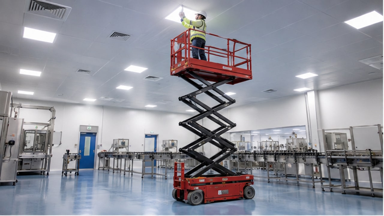 How Do You Select an Aerial Platform for a Pharmaceutical Warehouse?