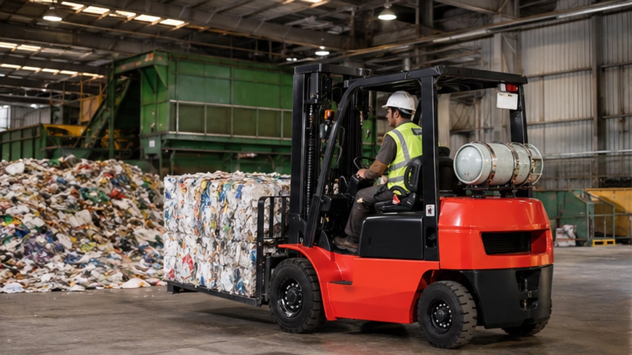 LPG Forklift Case: Moving Frozen Food Through a Cold-Store Vestibule