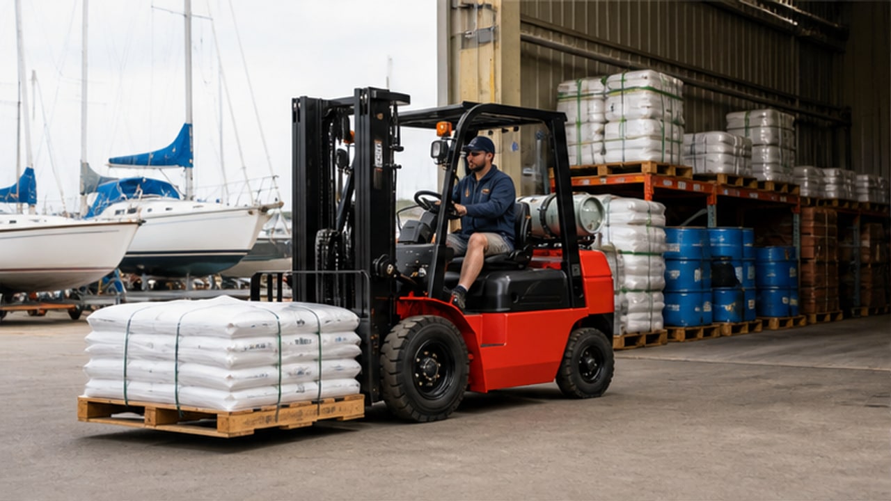 Which LPG Forklift Tires Help Protect Tile and Coated Warehouse Floors?