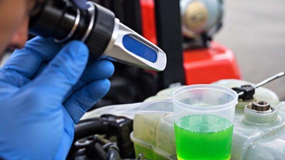 Why Should LPG Forklift Engine Coolant Concentration Be Tested?