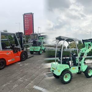 Shandong MINGYU Forklift and wheel loader Make A Splash At Canton Fair