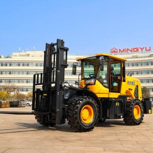 The superiority of high quality 4WD off-road forklift