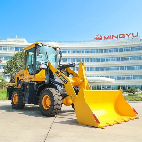 Mingyu Heavy Industry's Loaders Power the Construction of Skyline Tower