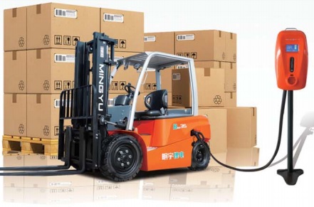 The way to Charge an Electric Forklift