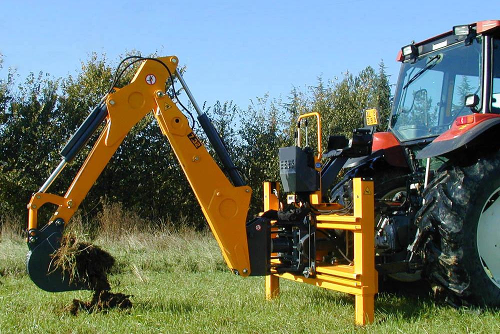 Backhoe vs Tractor with backhoe