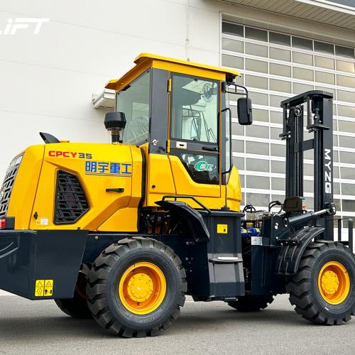 Is a rough terrain forklift the same as a telehandler?