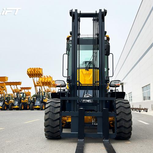 How to Drive a Rough Terrain Forklift