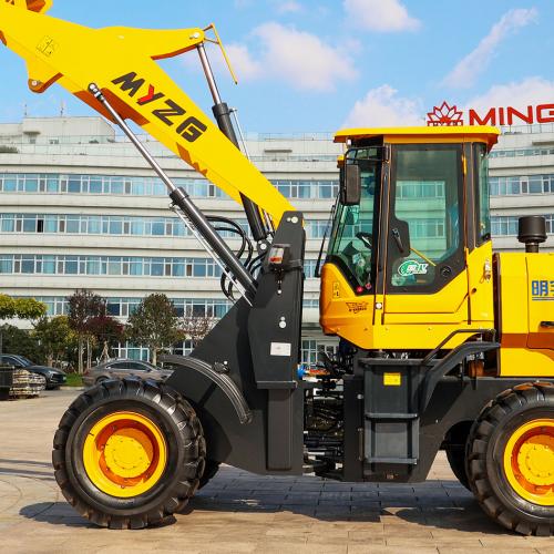 What is the major advantage of a wheel loader?