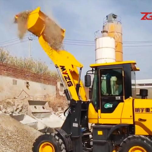 What are different between wheel loaders and bulldozer?