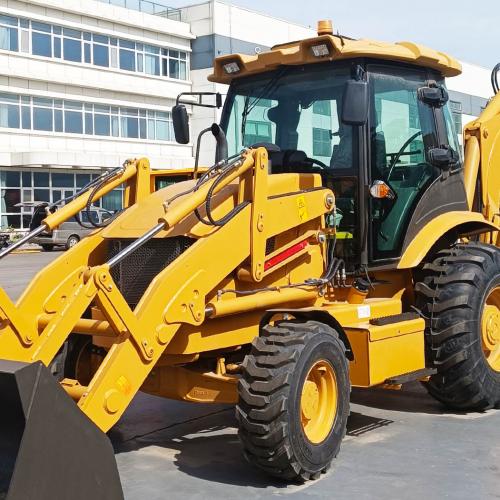 What are the different types of backhoes?