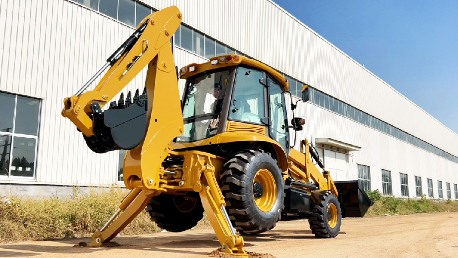 How much is a used backhoe?
