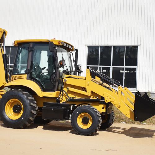 What are the disadvantages of a backhoe?