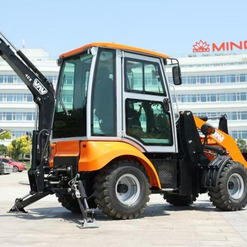 What is the Lifting Capacity and Digging Depth of a Backhoe Loader?