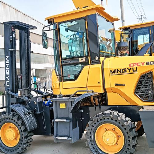 How do I maintain an off-road forklift for longevity?