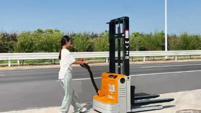 How Much Does a Semi-Electric vs. Full-Electric Pallet Stacker Cost?