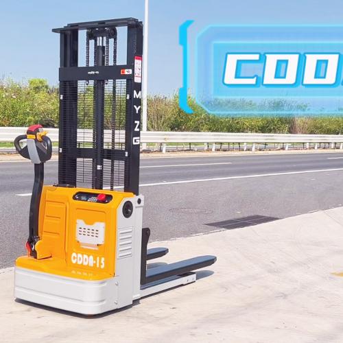 How much weight can a standard pallet stacker lift? 