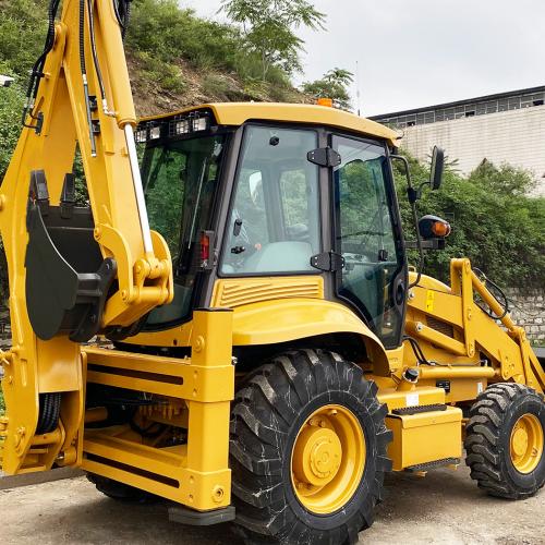 How to operate a backhoe loader safely?