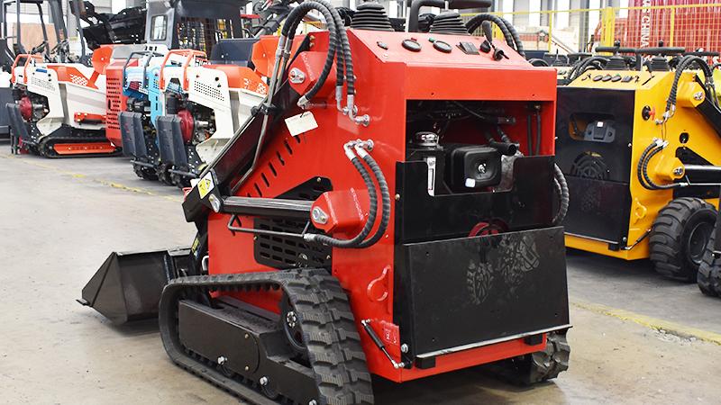 How do you drive and operate a skid steer?