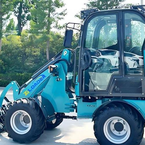 What are the key technical specifications for a typical mid-sized Euro wheel loader?