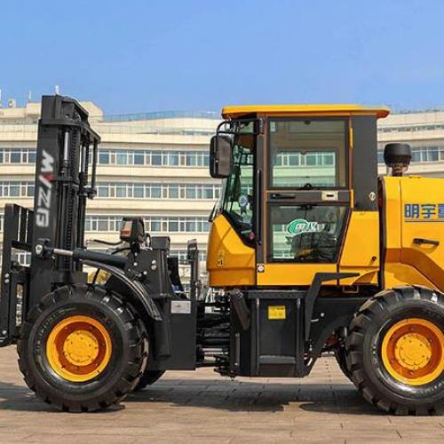 How much does a used rough terrain forklift cost?
