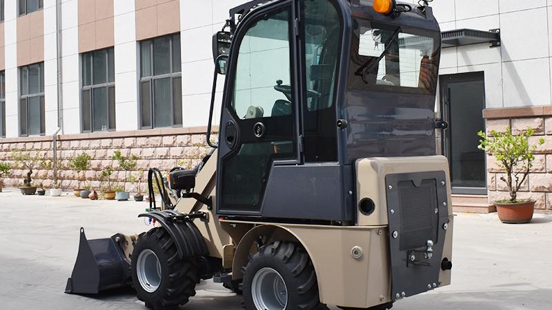 Are telescopic loaders safer than cranes for rooftop material placement?