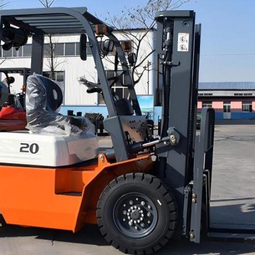 What are the common issues or faults associated with LPG forklift engines?