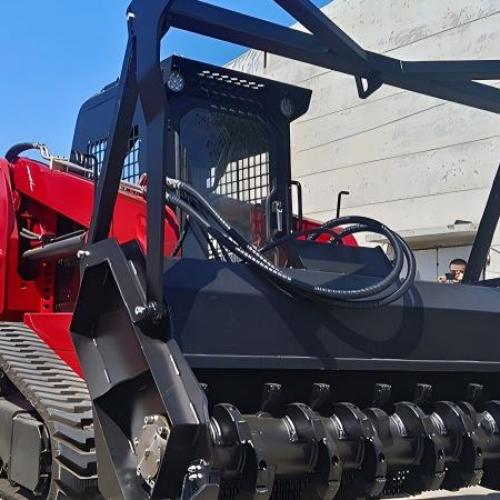 What is the best type of tire for a skid steer?