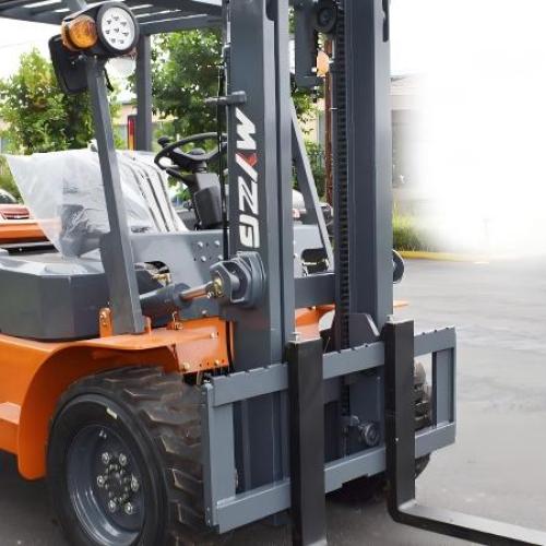 How often should forklift tires be replaced?